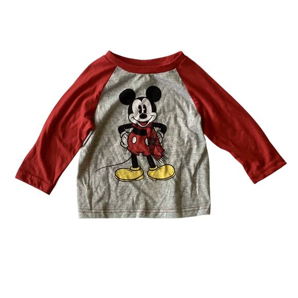 Disney Mickey Mouse Pajama Top - Picture 1 of 4